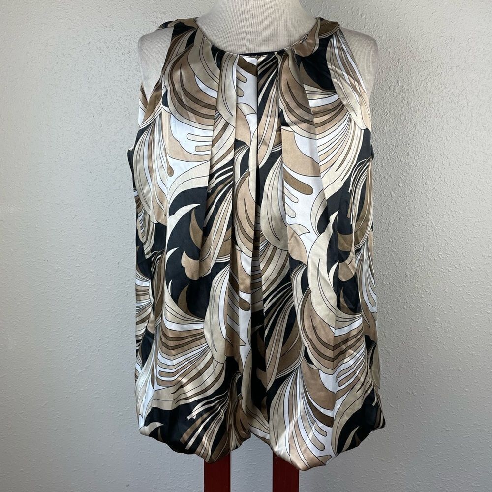 NWT Dressbarn Sleeveless Blouse Top Size L